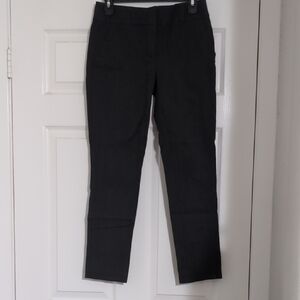 LOFT Dark Gray Modern Trousers